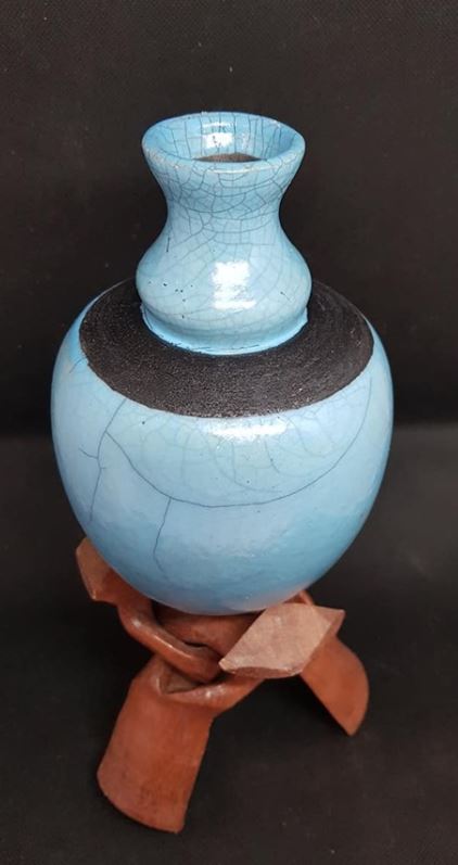 Pot bleu lagon