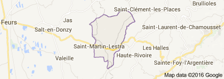 Localisation st martin lestra